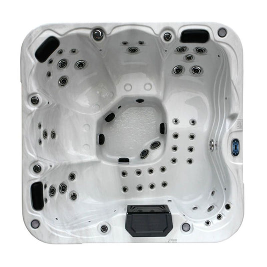 H2O 4500 Series 32A Plug & Play Hot Tub 2150 x 2150 x 900 mm - Bathroom Passion