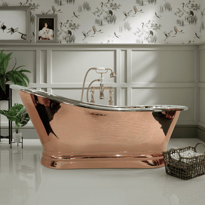 BC Designs Copper Nickel Slipper Bath 1700