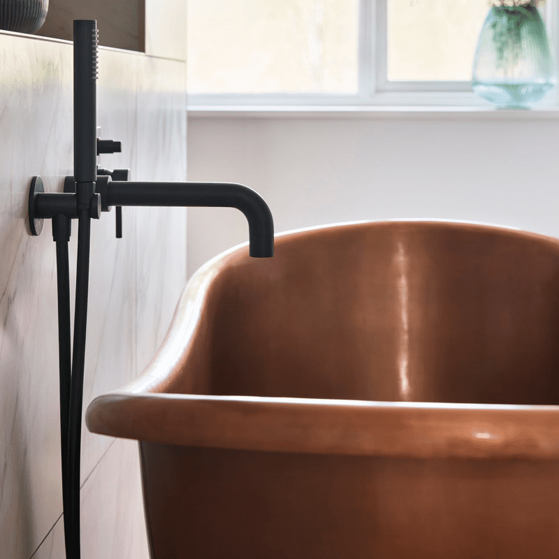 BC Designs Antique Copper Boat Bath 1500, 1700