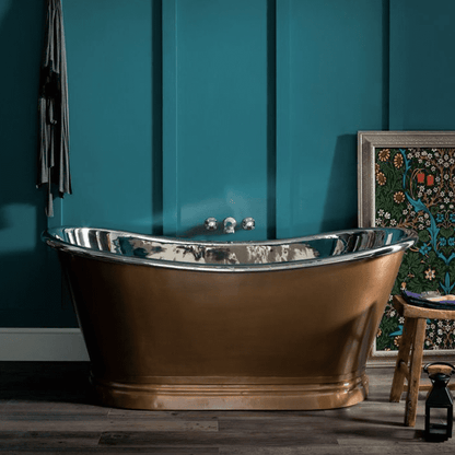 BC Designs Antique Copper Nickel Boat Bath 1500, 1700