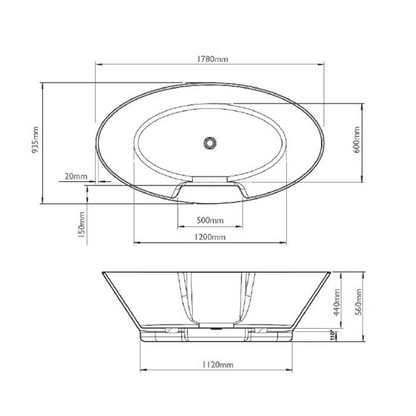 BC Designs Chalice Major Bath 1780