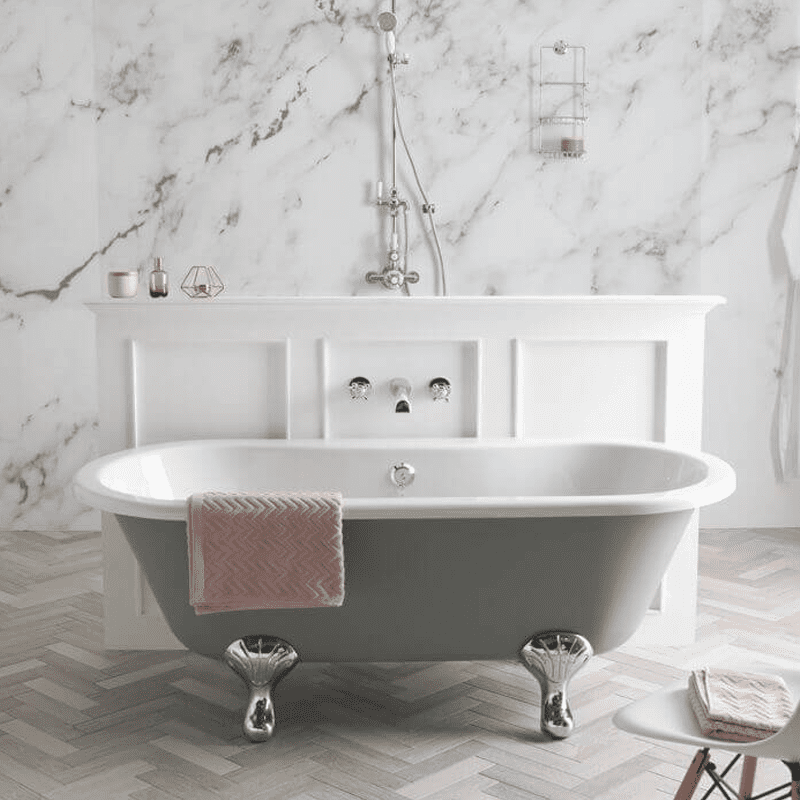 BC Designs Elmstead Bath 1500, 1700 with feet set 1