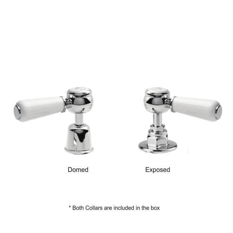 BC Designs Victrion Lever 3 Hole Basin Mixer