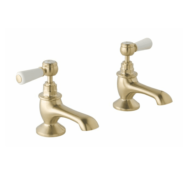 BC Designs Victrion Lever Bath Pillar Taps