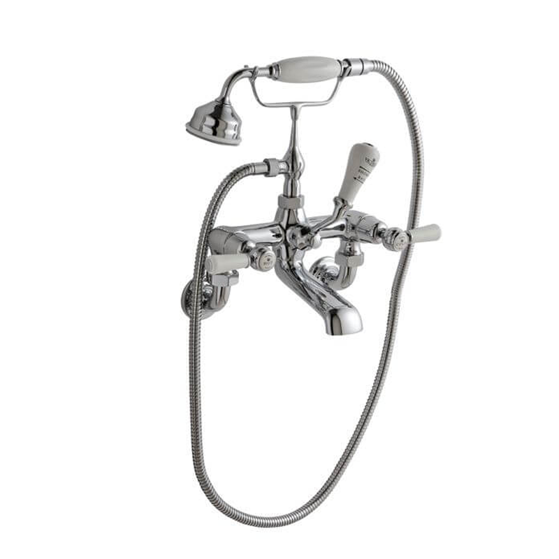 BC Designs Victrion Wall Mounted Lever Bath Shower Mixer