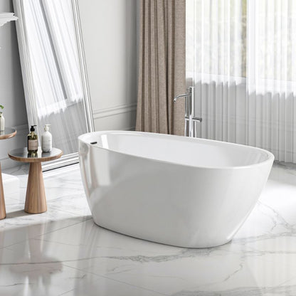 Charlotte Edwards PHOBOS Freestanding Bath Acrylic Gloss White 1500