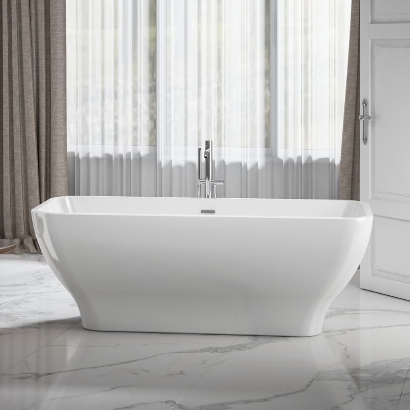 Charlotte Edwards THEBE Freestanding Bath Acrylic Gloss White 1700