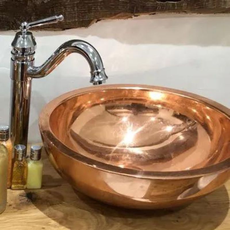 Hammered Brass Bathtub Full Brass Finish - Coppersmith® Creations