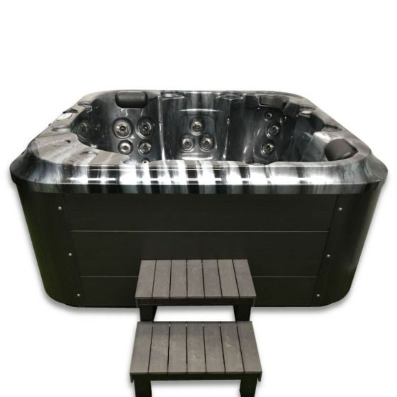 H2O 4200 Series 32A (Twin Pump) Hot Tub 2000 x 2000 x 900 mm with steps