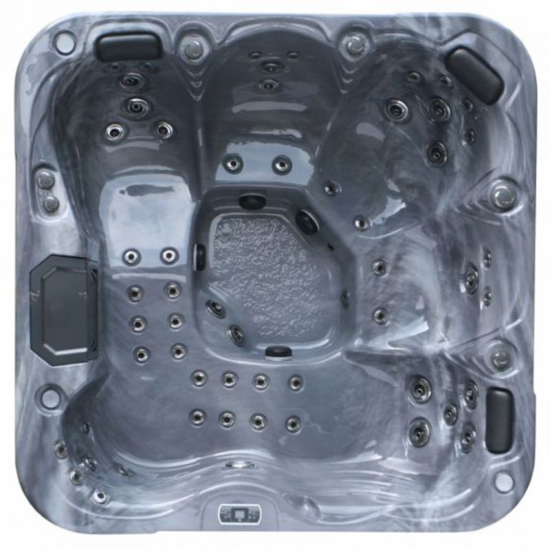 H2O 4500 in.temp Series 32A Hot Tub 2150 x 2150 x 900 mm in storm cloud colour