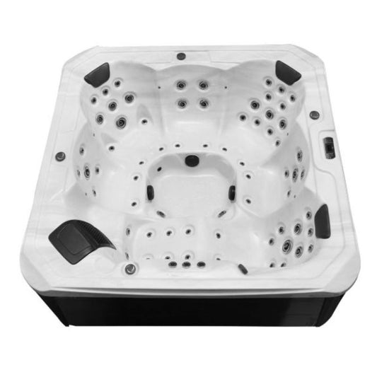 H2O Retreat Bay XL 32A Twin Pump Hot Tub 2230 x 2230 x 900mm