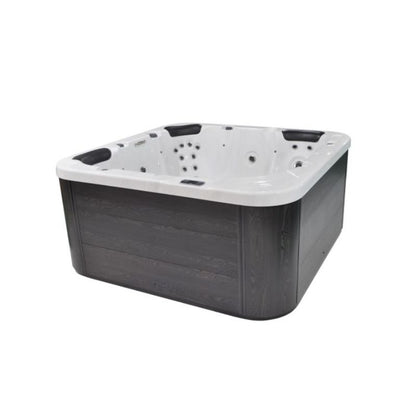 H2O Torina 13A Plug & Play Hot Tub 2150 x 2150 x 970 mm side view