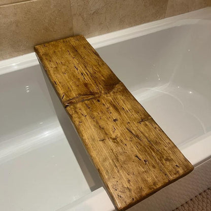 Handcrafted Wood Bath Board – Custom Sizes & Finishes Available