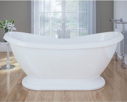 Royce Morgan MELROSE Freestanding Slipper Bath Acrylic 1700 Plinth